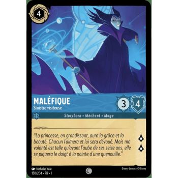 Item Maleficent, Sinister Visitor - 150/204 - FC - First Chapter - Brilliant - Premium - French