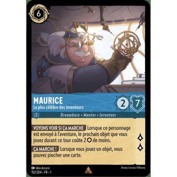 Item Maurice, The most famous of inventors - 152/204 - FC - First Chapter - Brillante - Premium - French