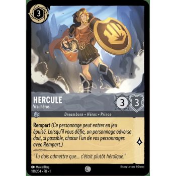 Item Hercules, True Hero - 181/204 - FC - First Chapter - Brilliant - Premium - French