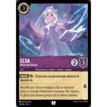 Item Elsa, Frozen - 41/204 - FC - First Chapter - Uncommon - French