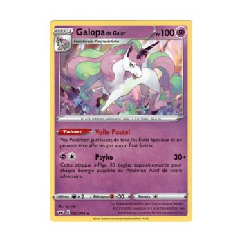 photo Galar Gallopa - Rare 82/202 - Sword and Shield 1