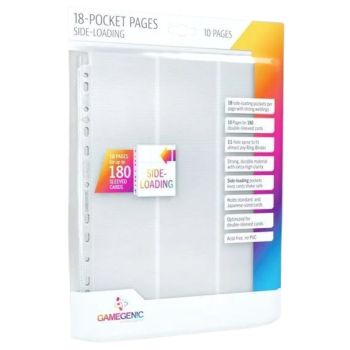 Gamegenic : 10 Pages 18 Pocket Sideloading Blanc