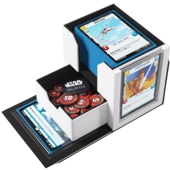 Gamegenic - Deck Box - Deck Pod - Star Wars: Unlimited - White / Black