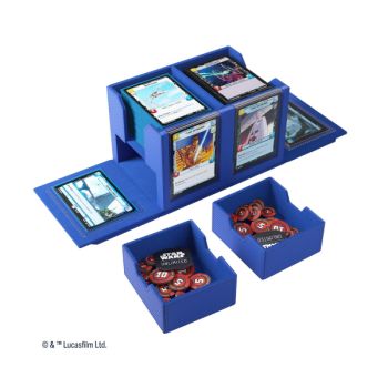 Gamegenic - Deck Box - Double Deck Pod - Star Wars: Unlimited - Blue