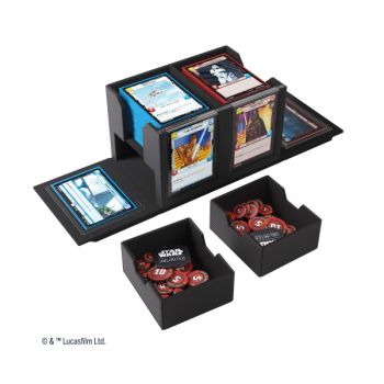 Gamegenic - Deck Box - Double Deck Pod - Star Wars: Unlimited - Black