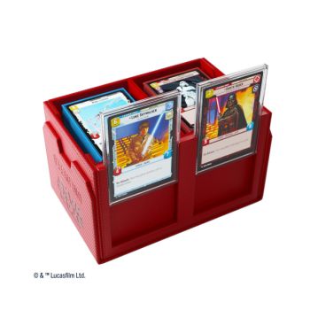 Gamegenic - Deck Box - Double Deck Pod - Star Wars: Unlimited - Red