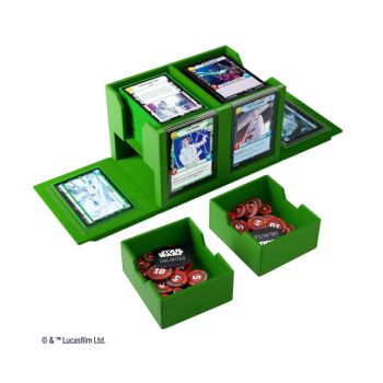 Gamegenic - Deck Box - Double Deck Pod - Star Wars: Unlimited - Green