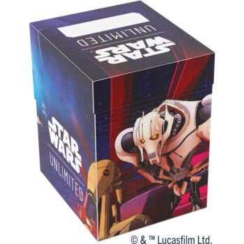 Gamegenic - Deck Box - Soft Crate - Star Wars: Unlimited - Ahsoka/Grievous