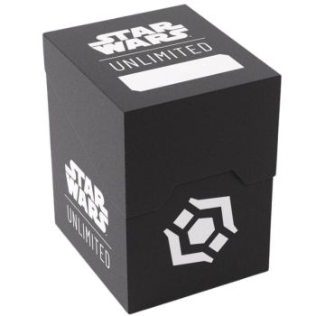 Gamegenic - Deck Box - Soft Crate - Star Wars: Unlimited - Black / White