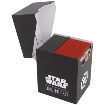 Gamegenic - Deck Box - Soft Crate - Star Wars: Unlimited - Black / White