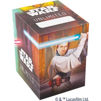 photo Gamegenic - Deck Box - Soft Crate - Star Wars: Unlimited - Obi-Wan/Darth Maul