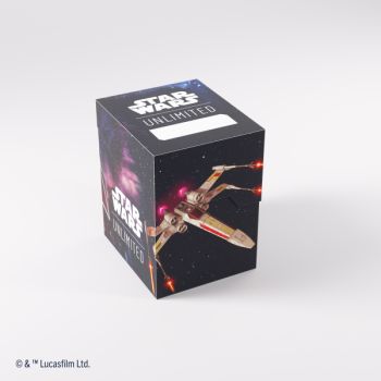 photo Gamegenic - Deck Box - Soft Crate - Star Wars: Unlimited - X-Wing / TIE Fighter