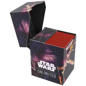 Gamegenic - Deck Box - Soft Crate - Star Wars: Unlimited - X-Wing / TIE Fighter