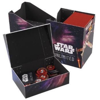 Gamegenic - Deck Box - Soft Crate - Star Wars: Unlimited - X-Wing / TIE Fighter