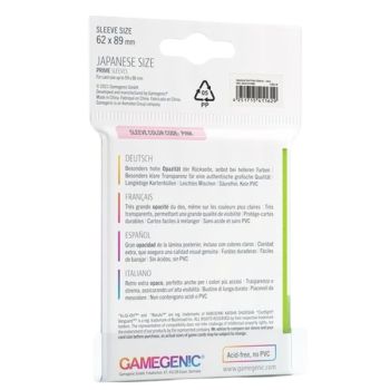 copy of Gamegenic - 100 Prime Sleeves Orange - 66x91 Standard (100)
