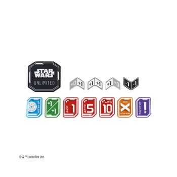 Gamegenic - Tokens - Pawns - Star Wars: Unlimited - 55 Pieces