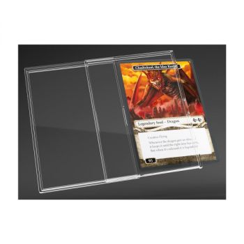 Gamegenic - Rigid Card Protector - Slide Card Case - Top Loader Pack of 12 (12)