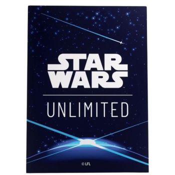 Gamegenic - Card Sleeves - Standard - Double Sleeves Pack - Star Wars: Unlimited - Space Blue - FR