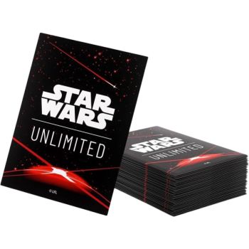 Gamegenic - Card Sleeves - Standard - Double Sleeves Pack - Star Wars: Unlimited - Space Red - FR