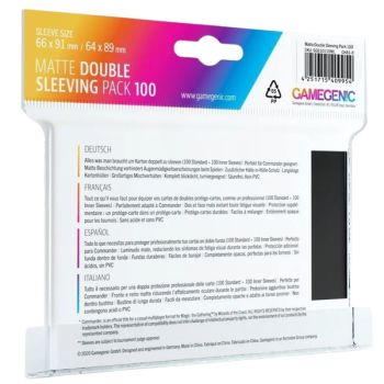 Gamegenic - Card Sleeves - Standard - Prime Double Sleeving Pack (200)