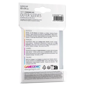 Gamegenic - Card Sleeves - Standard - Outer Sleeves Matte (50)