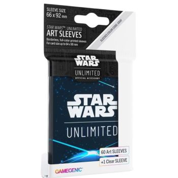 Gamegenic - Card Sleeves - Standard - Star Wars: Unlimited - Space Blue - FR (60)