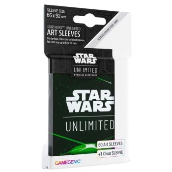 Gamegenic - Card Sleeves - Standard - Star Wars: Unlimited - Space Green - FR (60)