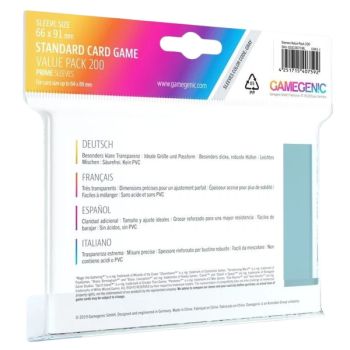 Gamegenic - Card Sleeves - Standard - Value Pack (200)