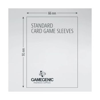 Gamegenic - Card Sleeves - Standard - Value Pack (200) Matte Sleeves Non-Glare