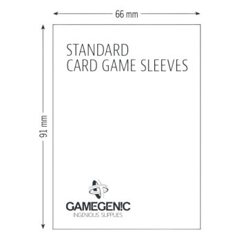 Gamegenic - Card Sleeves - Standard - Value Pack (200) Matte Sleeves Non-Glare