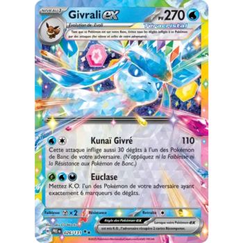 Item Glaceon EX - Ultra Rare 026/131 - Scarlet and Purple Prismatic Evolutions