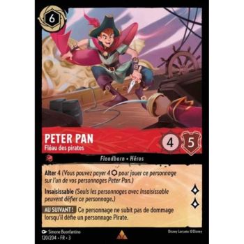 Item Peter Pan, Bane of Pirates - 120/204 - ITI - Les Terres d'Encres - Brillante - Premium - French