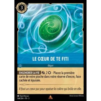 Item The heart of Te Fiti - 164/204 - ITI - Les Terres d'Encres - Rare - French