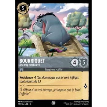 Item Eeyore, Overstuffed Donkey - 172/204 - ITI - Les Terres d'Encres - Brillante - Premium - French