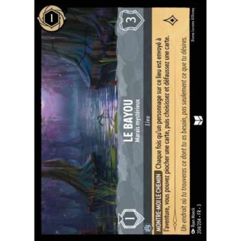 Item The Bayou, Mysterious Swamp - 204/204 - ITI - Les Terres d'Encres - Brillante - Premium - French