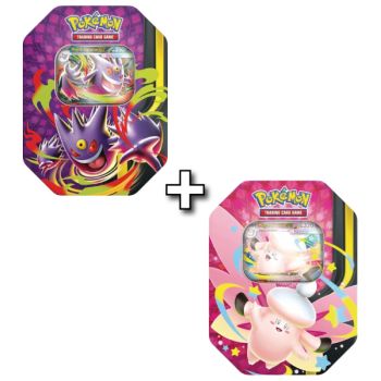 2-Pack Pokébox - 8 Boosters - Mega Moonlight: Mega Gengar EX & Mega Clefairy EX - Pokémon - FR