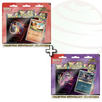 photo 2-Pack Tri-Pack - 3 Boosters - Gastly/Charmander - Mega Evolution - Transcendent Heroes [ME02.5][ASC] - Pokémon - FR