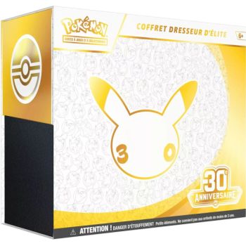 Lot - 1 ETB Mega Evolution: 30th Anniversary [ME05.5] + 1 ETB Pokémon Semi-Rigid Plastic Sleeve
