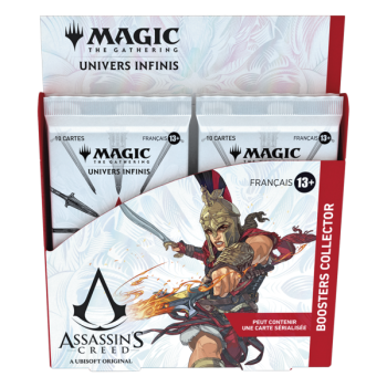 MTG - Box of 12 Boosters - Collector - Assassin's Creed - Infinite Universes - AC -FR