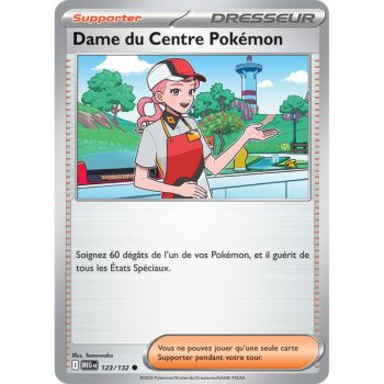 photo Pokémon Center Lady - Common 123/132 - Mega Evolution