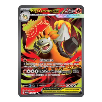 Mega Camerupt-ex - Ultra Rare 156/132 - Mega Evolution