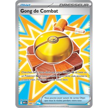 Item Battle Gong - Ultra Rare 168/132 - Mega Evolution