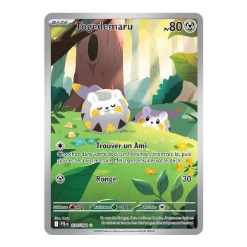 Togedemaru - Rare Illustration 104/94 - Mega Evolution 2 Phantasmagorical Flames