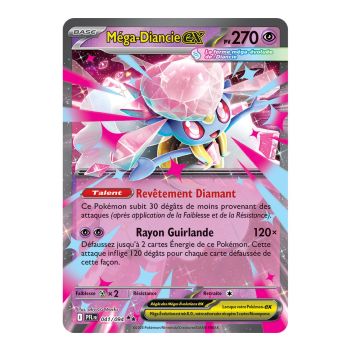 Mega-Diancie-ex - Double Rare 41/94 - Mega Evolution 2 Phantasmagorical Flames