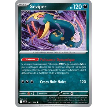 Item Seviper - Reverse 62/94 - Mega Evolution 2 Phantasmagorical Flames