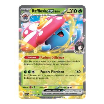 Rafflesia EXd’Erika - Double Rare 3/217 - ME02.5 - Pokémon - Mega Evolution Transcendent Heroes