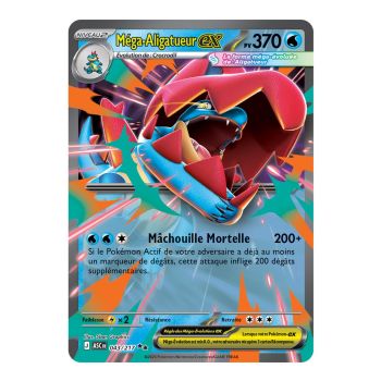 Mega Feraligatr EX - Double Rare 43/217 - ME02.5 - Pokémon - Mega Evolution Transcendent Heroes