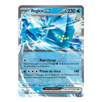 Regice EX - Double Rare 48/217 - ME02.5 - Pokémon - Mega Evolution Transcendent Heroes