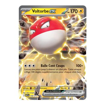 Voltorb EX - Double Rare 58/217 - ME02.5 - Pokémon - Mega Evolution Transcendent Heroes
