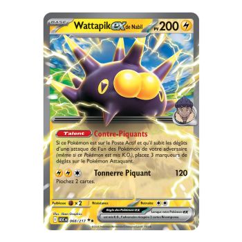 Wattapik EX of Nabil - Double Rare 68/217 - ME02.5 - Pokémon - Mega Evolution Transcendent Heroes